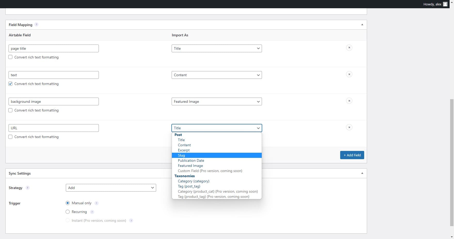 3. Field Mapping | BuiltOnAir
