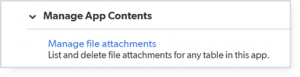 manage file attachments
