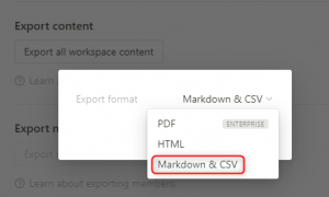 markdown_csv